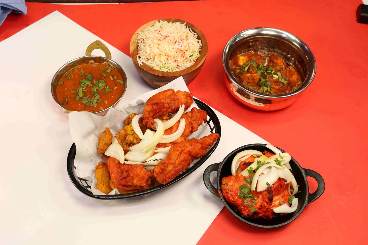 Red Pepper 3 In 1 Takeaway Paisley indian food