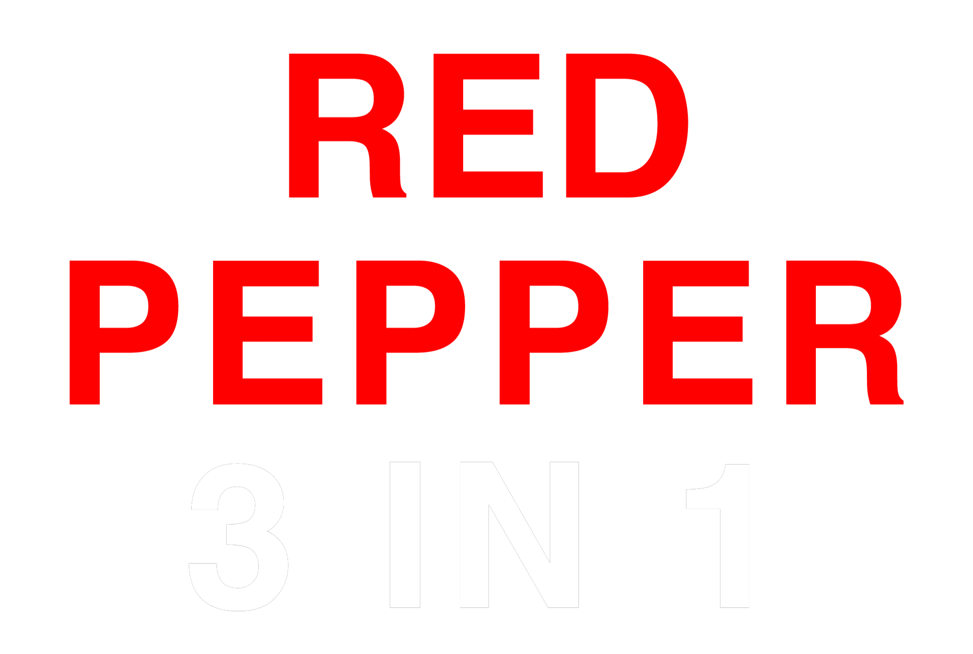 Red Pepper 3 in One Paisley  logo